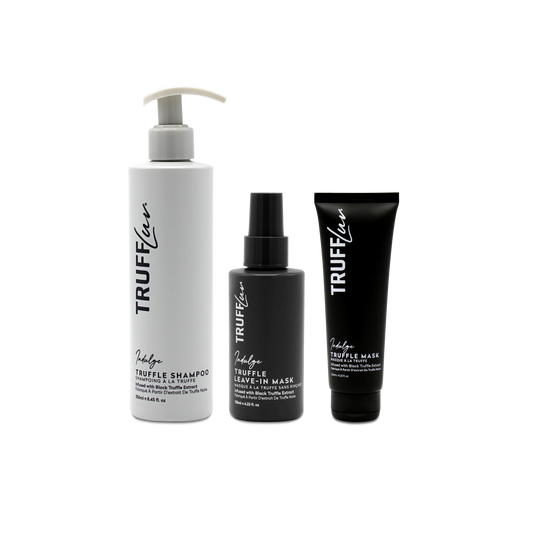 Trio pentru îngrijirea parului cu extract de trufe negre Truffluv