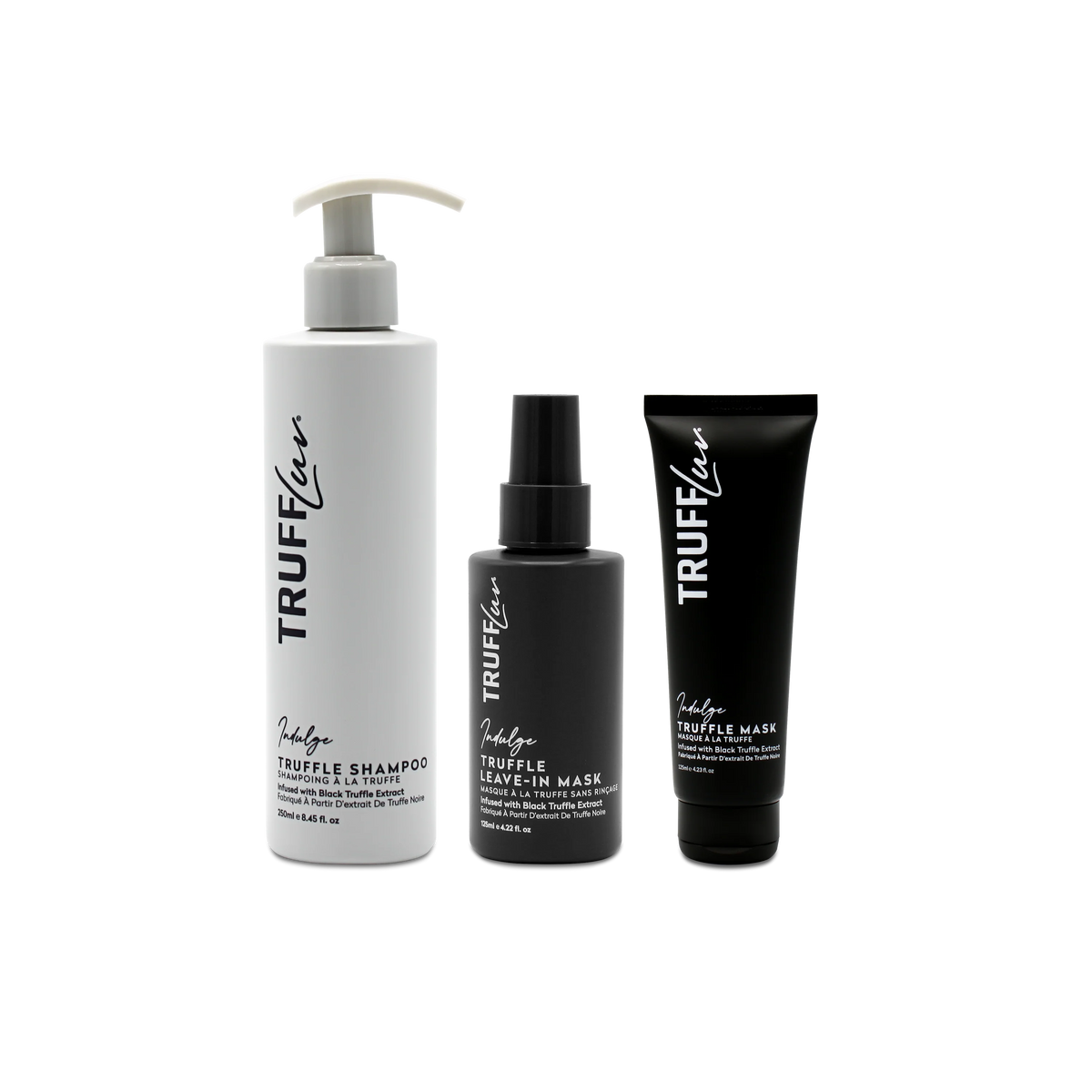 Trio pentru îngrijirea parului cu extract de trufe negre Truffluv