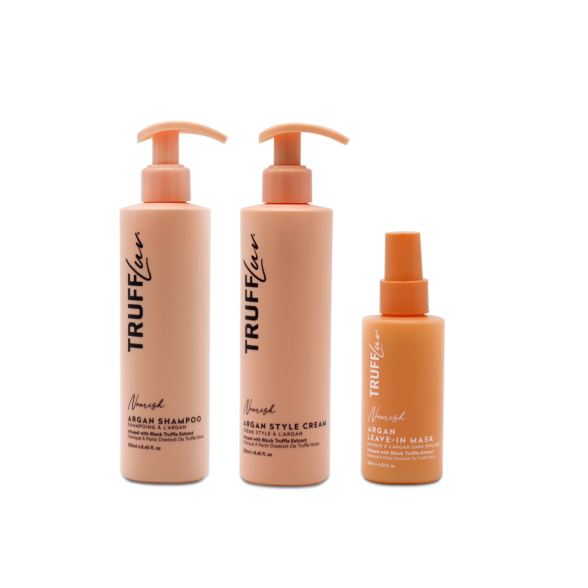 Trio pentru îngrijirea parului cu argan Truffluv