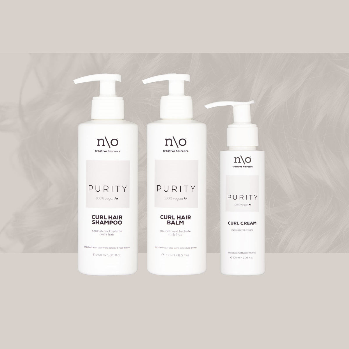 Balm hidratant pentru par creț N\O 250ml